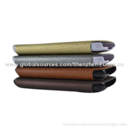 Leather Case for Samsung Galaxy S5, Easy to Remove and Install, Lightweight